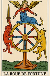 SIgnificado de La Rueda de la Fortuna en el Tarot